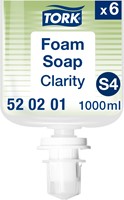Tork schuim handzeep S4 zuiver clarity 520201 Doos 6x1L