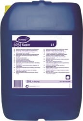 Diversey Suma Super L1 vaatwasmiddel chloorhoudend zacht/middelhard water Can 20L