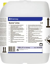 Diversey Suma Lima L3 vaatwasmiddel chloorhoudend middel/hard water Can 10L