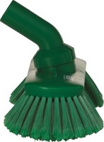 Vikan hygiene wandborstel 240mm groen zacht 70672 hoekverstelbaar & watertoevoer-3