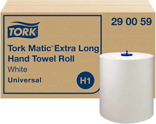 Tork H1 Matic 1-laags handdoekrol 290059 6 x 280 meter-2