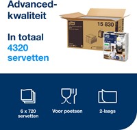 Tork Xpressnap Fit® Dispenserservet Wit N14 – Compact en Efficiënt – 15830-3