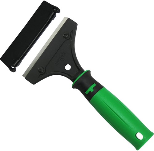 Unger Ergotec schraper 10cm met handgreep SH000 scherpe en stompe meszijdes