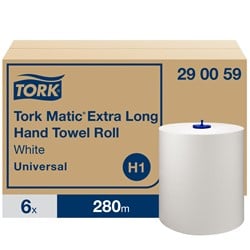 Tork H1 Matic 1-laags handdoekrol 290059 6 x 280 meter