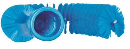 Vikan hygiene buizenreiniger 360mm blauw medium 53723 flexibel tbv externe reiniging-2