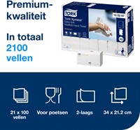 Tork Xpress Extra Zachte Multifold H2 100297 Doos 21x100 stuks-3