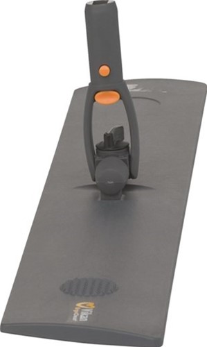 Vikan flexibel vlakmopframe 55cm grijs 374318 klittenband met click-fit aansluiting-2
