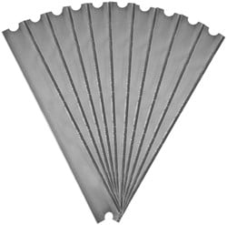 Unger vloermessen dubbelzijdig 20cm scherp/stomp HDSB0 Etui 10 stuks