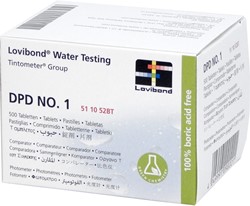 Lovibond DPD No.1 Reagenttabletten 500 stuks