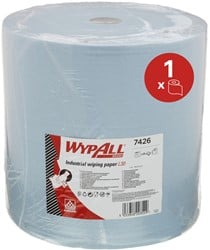 WypAll L30 poetsdoeken Ultra plus Airflex blauw 7426 3lgs. 38x33.0cm Rol 750 dk