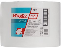 WypAll L10 poetsdoeken + extra Airflex wit 7141 1lgs. 38x23.5cm Rol 1500 dk