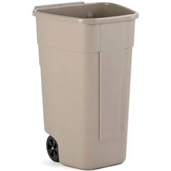 Rubbermaid rolcontainer Mobile 100L beige zonder deksel