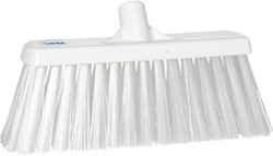 Vikan hygiene bezem hard 30cm wit 29155