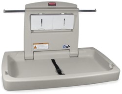 Rubbermaid Babyminder Grijs horizontaal Verschoontafel