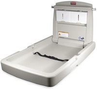 Rubbermaid Babyminder Grijs verticaal Verschoontafel