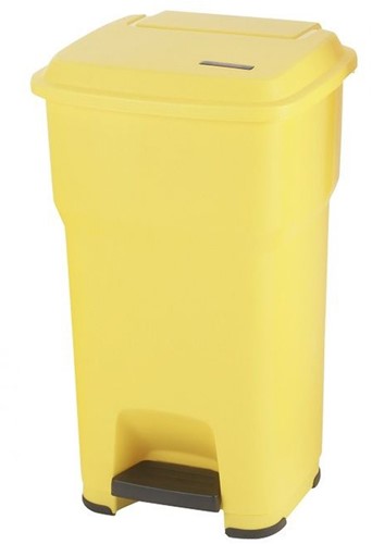 Vileda Hera pedaalemmer 60L, geel BCU 137754 39x39x69cm