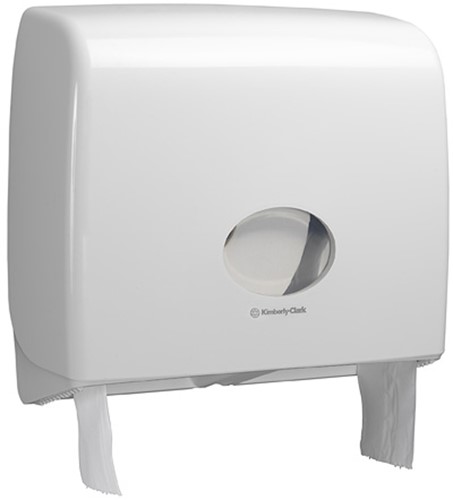Aquarius toiletpapier Jumbo dispenser wit 6991-2