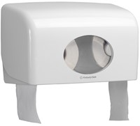 Aquarius duo rol toiletpapier dispenser wit 6992-2