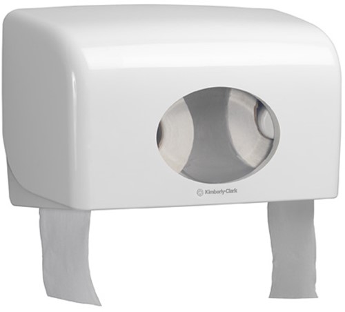 Aquarius duo rol toiletpapier dispenser wit 6992-2
