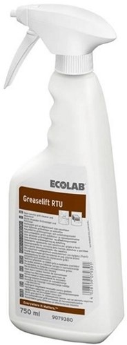 Ecolab Greaselift RTU grill- en ovenreiniger Sprayflacon 750ml