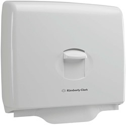 Aquarius toiletbrildoekjes dispenser wit 6957
