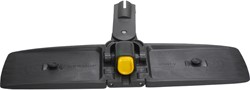 Vermop Sprint vlakmophouder 40cm, klaphouder Antraciet/geel