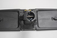 Vermop Sprint vlakmophouder 40cm, klaphouder Antraciet/geel-3