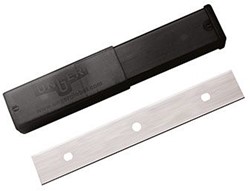 Unger Premium glasschrapermes 10cm RVS ENB10 Pak 25 stuks