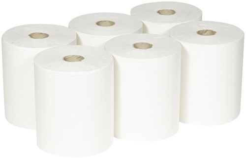 Scott Slimroll handdoekrol Airflex wit 6697 1lgs. 190m x20cm Doos 6 rol-2