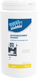 Clean and Clever PRO35 koffiemachinereiniger met ontkalker Pot 1kg
