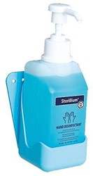 Bode wandhouder Sterrillium T.b.v. 500ml Bode flessen Blauw-transparant
