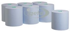 Scott Max handdoekrol Essential Airflex blauw 6692 1lgs. 350m x20cm Doos 6 rol