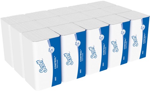 Scott handdoeken Performance Airflex wit 6663 1lgs. 31.5x21.5cm Ds 15x212 dk-3