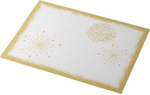 Bio Dunicel Sparkly White Placemat 30x40 cm | 500 stuks-2