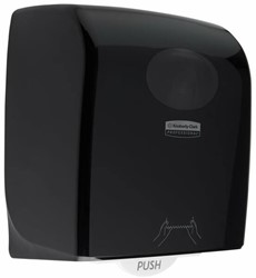 Aquarius handdoekrol dispenser zwart 7376