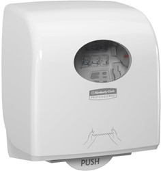 Aquarius Slimroll handdoekrol dispenser wit 7955