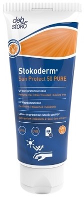 Stokoderm Sun Protect 50 PURE zonnebrandcréme Tube 100ml