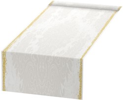 Dunicel tafelloper Tête à Tête Royal wit 183400 40cm x24m Doos 4 rol
