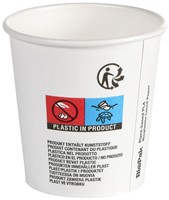 Duni Papieren Koffiebeker Plain 186210 120 ml-2