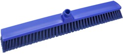 Haug grote bezem 60cm, blauw polyester  ^