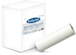 BulkySoft onderzoekstafelrol Excellence cellulose wit 76736 2lgs.147vel x50cm Ds 9 rolx50m