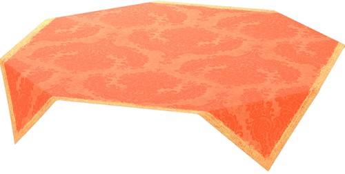 Dunicel napperon Royal Sun Orange 199261 84x84cm Doos 5x20 stuks
