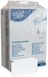 Clean and Clever PRO200 Z-handdoek wit rec.2lgs. 24x23cm Easybag 20x200 doek