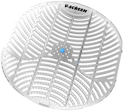 V-Screen Urinoirmat Cool Mint blauw geurneutralisator Zak 4 stuks