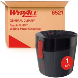 Wypall Reach Plus Centrefeed dispenser zwart 6521