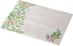 Dunicel placemat Winter Greenery 204456^ 30x40cm Doos 4x250 stuks