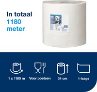 Tork Heavy-Duty Poetspapier W1 2-laags | Extra Sterk-3