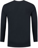 L&S T-shirt  L.M. Mt:XL, navy Body Fit, Cott./Elast., heren-2
