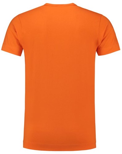 L&S T-shirt Mt:3XL, orange Body Fit, Cott./Elast., heren-2