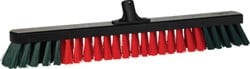Vikan tranpsort werkplaats bezem 65cm hard 311752 rood/groen